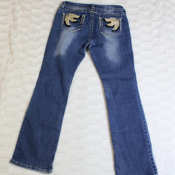 WOMENS 30x30 SUKO STRETCH JEANS BOOT CUT - Picture 5 of 12